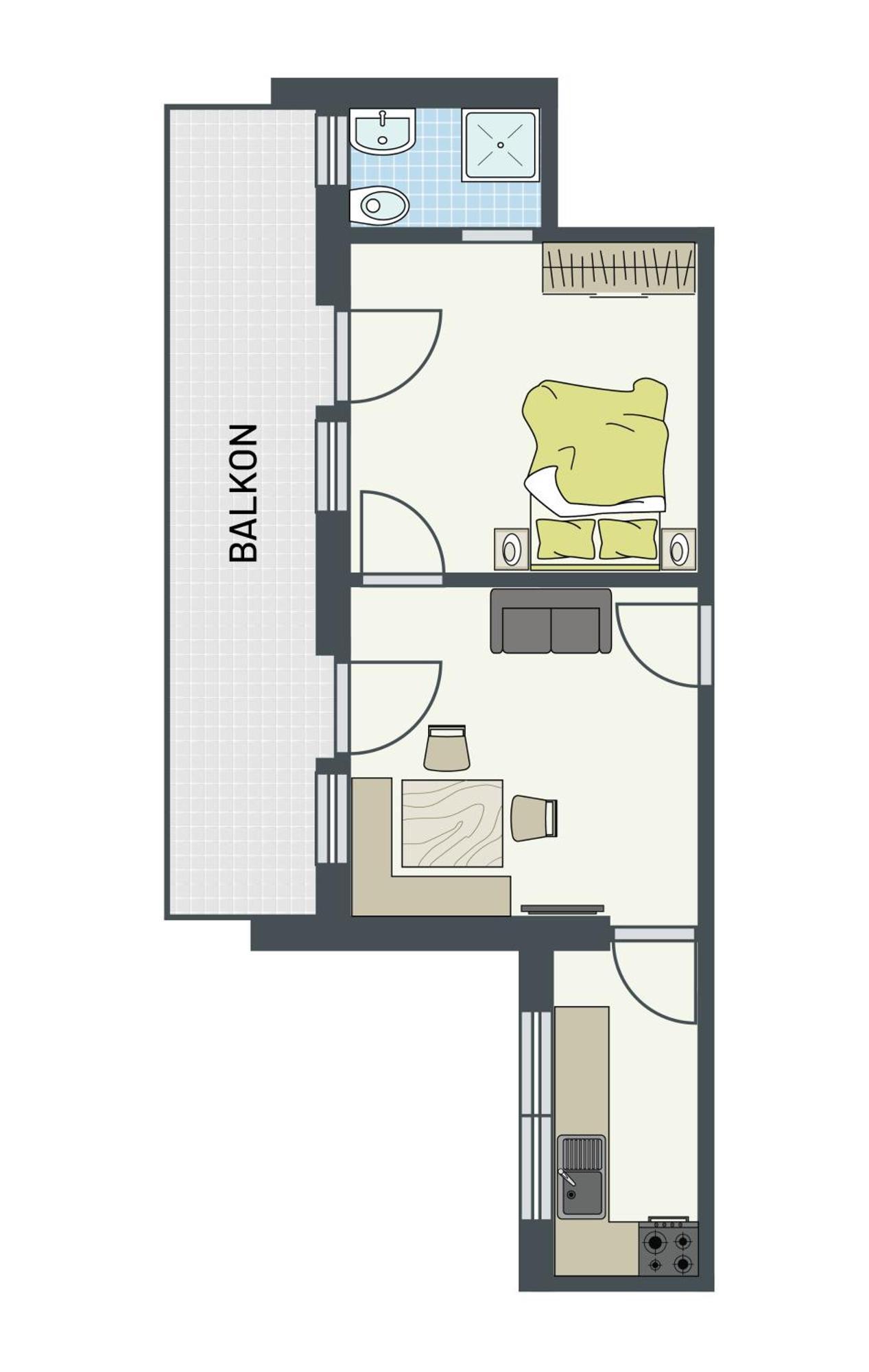 Residence Feldhof 카스텔벨로 객실 사진