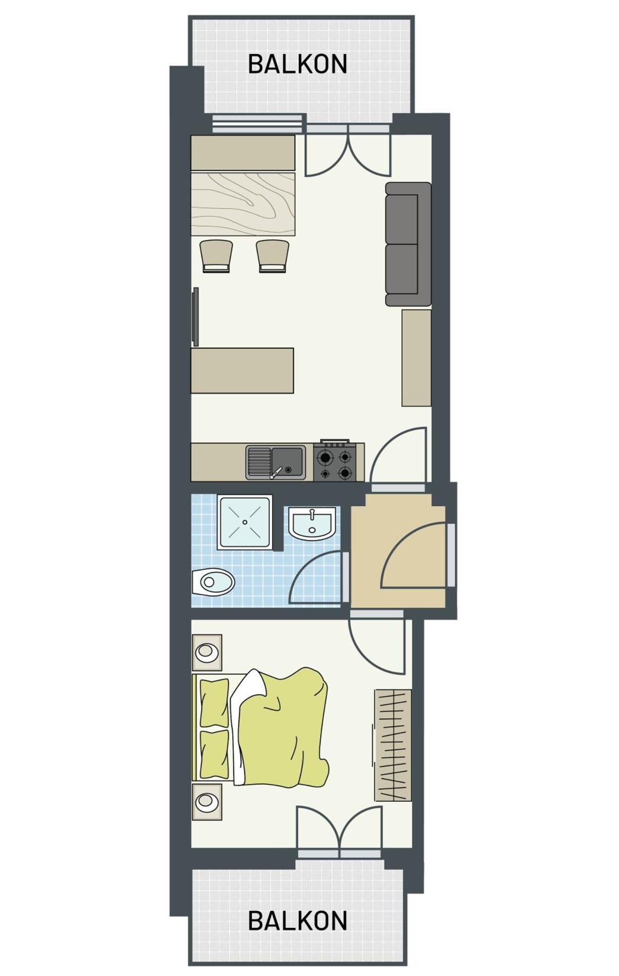 Residence Feldhof 카스텔벨로 객실 사진